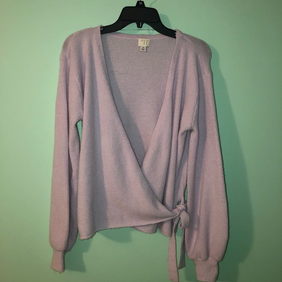 a new day wrap sweater